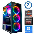INTOP Ryzen 5 5600X 64GB 500SSD M.2 NVME+2TB RX5700 XT 8GB WIN11